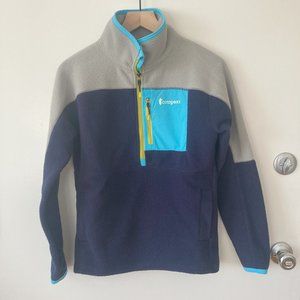 Cotopaxi Abrazo Half-Zip Fleece Jacket in Brush & Maritime